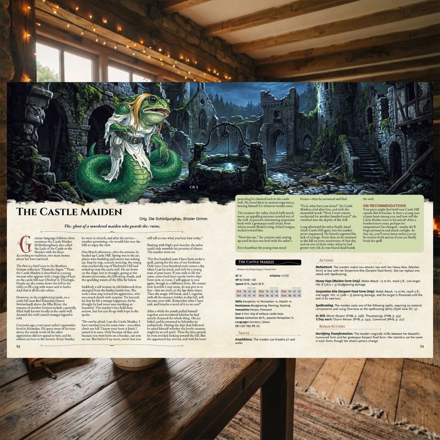 Grimm Legends Bestiary 5E (2024)