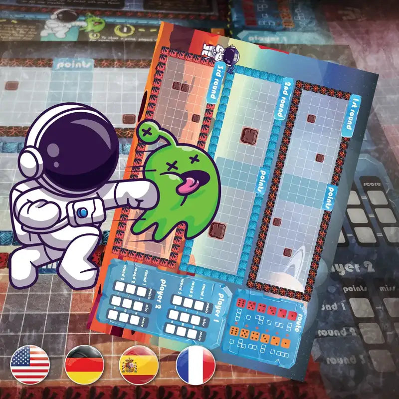 Micro Mars 2 PvP Edition  print and play game fernflowerpress.com