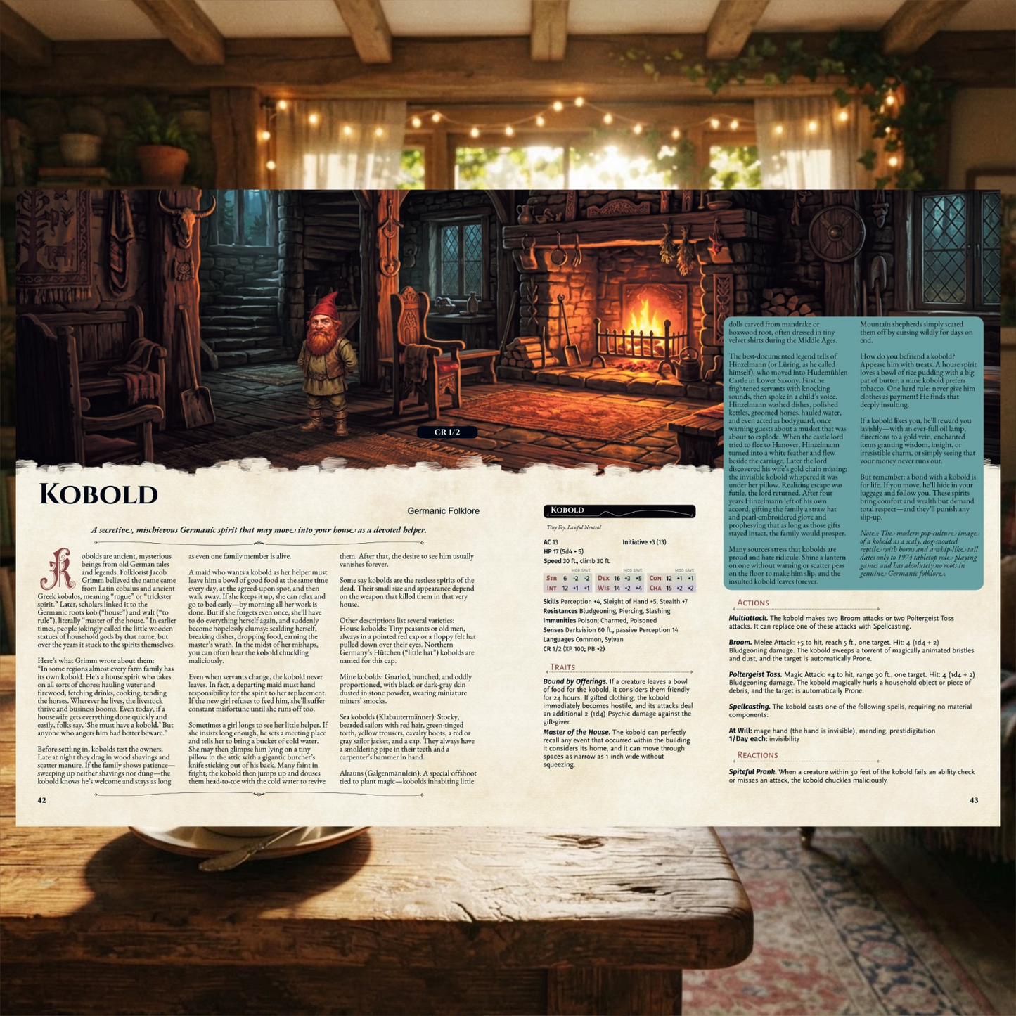 Grimm Legends Bestiary 5E (2024)