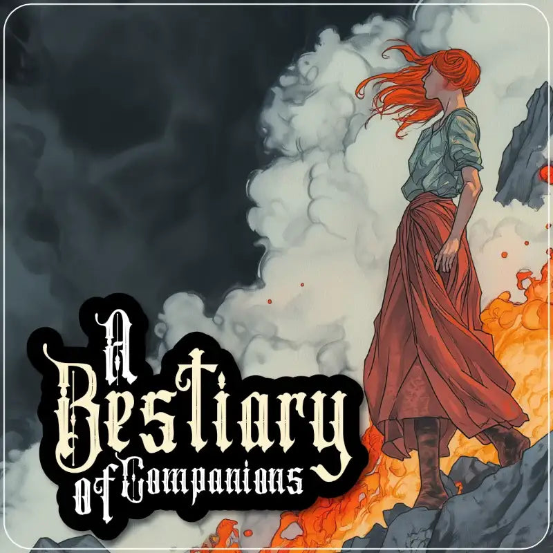 Main banner showcasing the cover of A Bestiary of Companions for 5E. This vibrant dnd 5e books supplement adds over 40 unique dnd companion creatures and adventure hooks to your game. A must-have among dnd books and dnd books 5e, it provides DMs with fresh dnd monsters, thrilling d&d monster abilities, and new dungeons and dragons monsters to enrich any d and d monsters collection. fernflowerpress.com