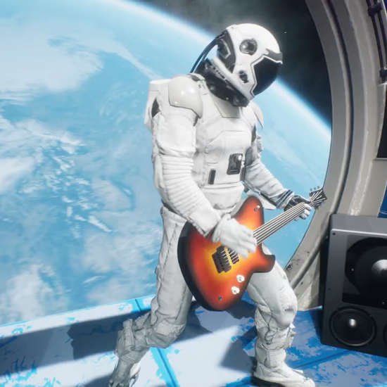 Promo video for "Micro Mars" board game, showing space exploration and fast-paced gameplay for 1–100 players, ages 8+. Rules in English, German, Spanish, and French. print and play game fernflowerpress.com 