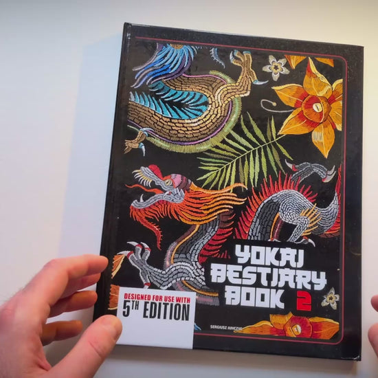 In this second volume of the Yokai Bestiary, viewers discover 40-plus creatures from Japanese folklore—complete 5E stat blocks, authentic legends, adventure hooks, tactical GM tips, and full-color art—ready to enrich any tabletop RPG campaign with ritual-driven horror and mythic depth. fernflowerpress.com